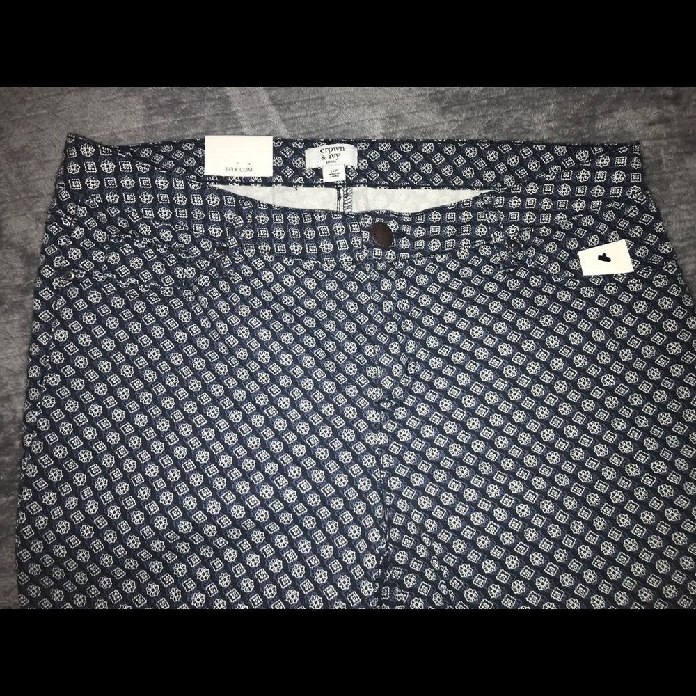Printed pants